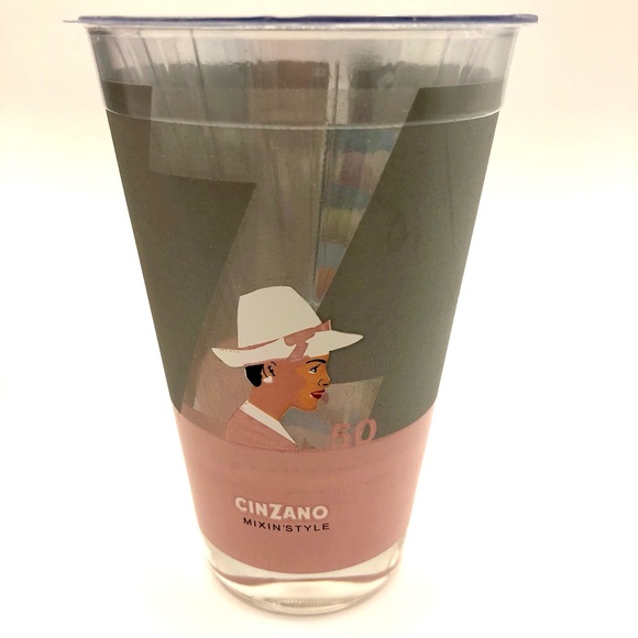 Vintage Cinzano bar ware, 4 glasses - Picture 5 of 8